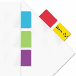 Redi-Tag Standard Page Flags, Assorted Colors, Pack Of 50
