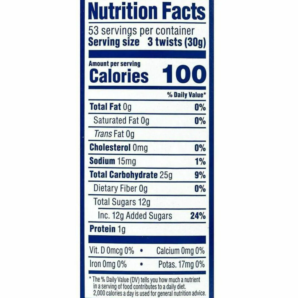 Red Vines Original Red Twists, 3.5 lb Tub