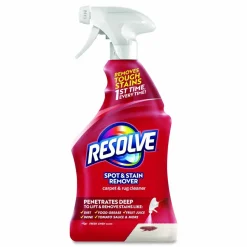 RESOLVE Triple Oxi Advanced Trigger Carpet Cleaner, Fresh Linen Scent, 22 oz Spray Bottle