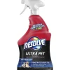 Resolve Ultra Stain/Odor Remover Spray For Pets, 32 Oz Bottle