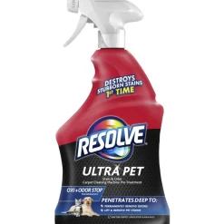 Resolve Ultra Stain/Odor Remover Spray For Pets, 32 Oz Bottle