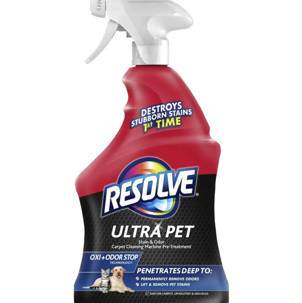 Resolve Ultra Stain/Odor Remover Spray For Pets, 32 Oz Bottle