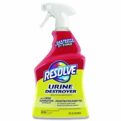 RESOLVE Urine Destroyer, Citrus Scent, 32 oz Spray Bottle, 6/Carton