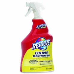 RESOLVE Urine Destroyer, Citrus Scent, 32 oz Spray Bottle, 6/Carton