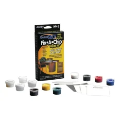 ReStor-it Quick20 Fix-A-Chip Repair Kit, 7 Intermixable Colors, Mixing Cup, Applicator, Color Mixing Guide