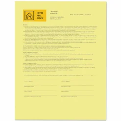 Revolution Digital Carbonless Paper, 1-Part, 8.5 x 11, Canary, 500/Ream