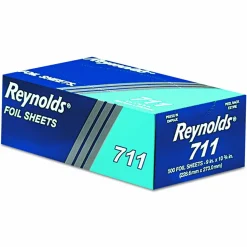 Reynolds Wrap Pop-Up Interfolded Aluminum Foil Sheets, 9 x 10.75, 500/Box, 6 Boxes/Carton