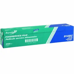Reynolds Wrap PVC Film Roll with Cutter Box, 24" x 2,000 ft