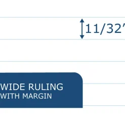Roaring Spring Blue Book Wide-Ruled Examination Books, 7