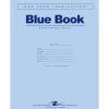 Roaring Spring Blue Book Wide-Ruled Examination Books, 8 1/2" x 11", Pack Of 50