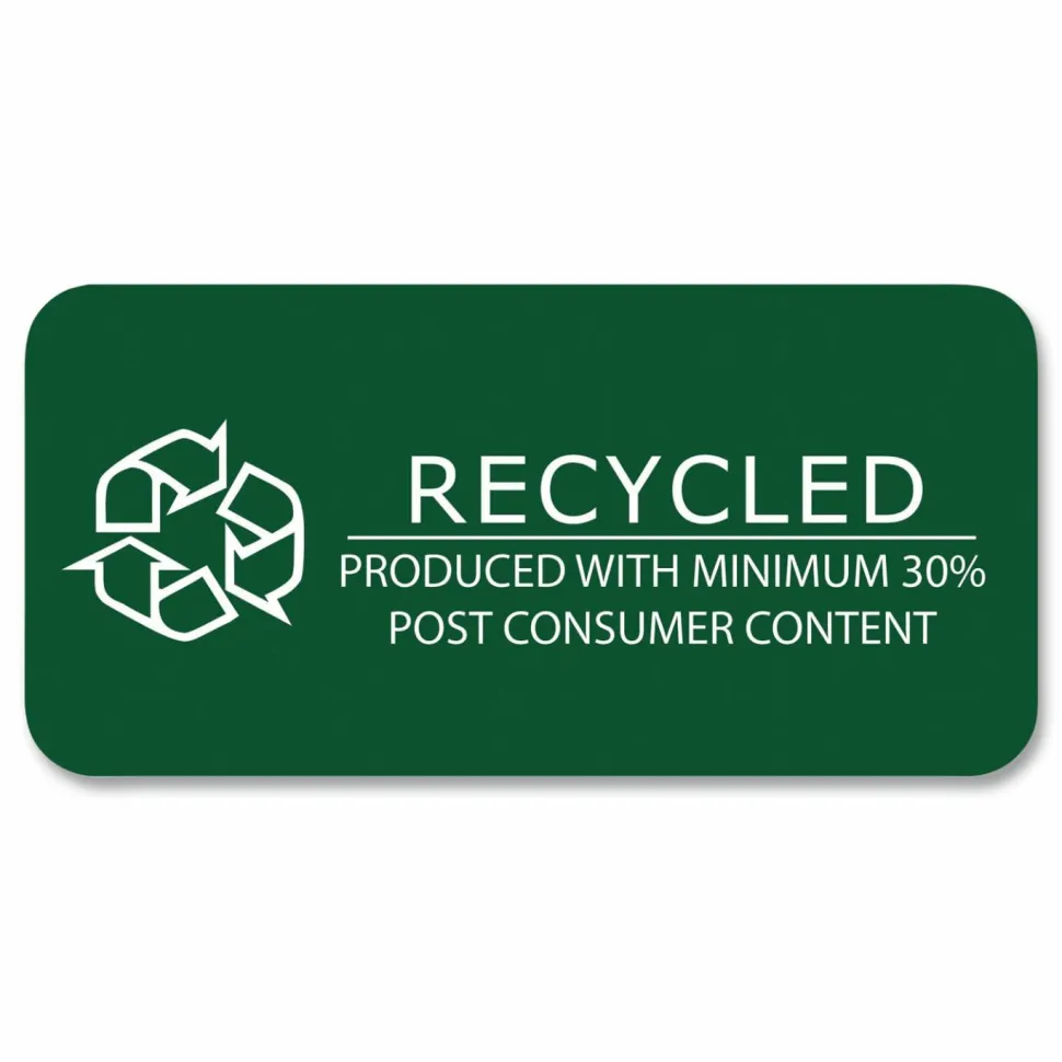 Roaring Spring Environotes Wirebound Recycled Index Cards, Narrow Rule, 3 x 5, White, 50 Cards, 24/Carton