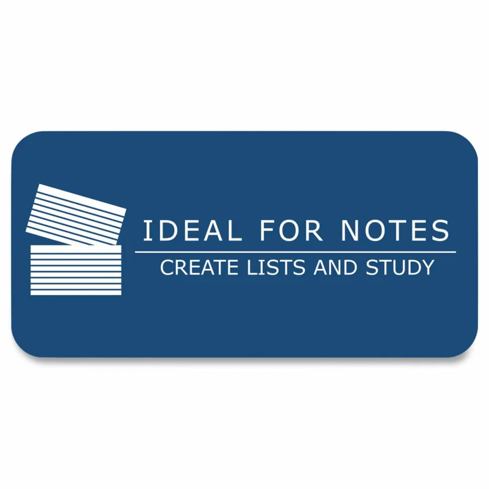Roaring Spring Trayed Index Cards, Narrow Rule, 3 x 5, 240 Cards/Tray, 36/Carton
