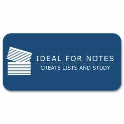 Roaring Spring Trayed Index Cards, Narrow Ruled, 3 x 2.5, 200/Tray, 36/Carton