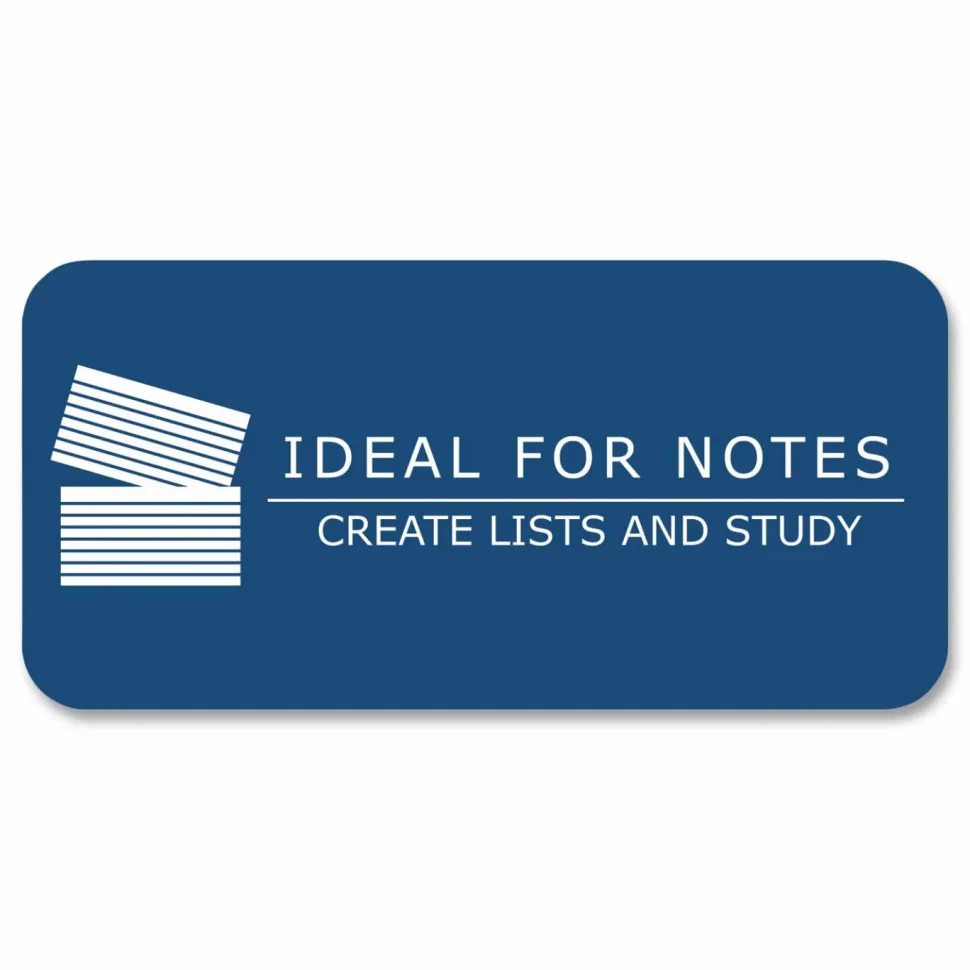 Roaring Spring Trayed Index Cards, Narrow Ruled, 3 x 2.5, 200/Tray, 36/Carton