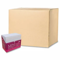 Roaring Spring Trayed Index Cards, Narrow Ruled, 3 x 2.5, 200/Tray, 36/Carton