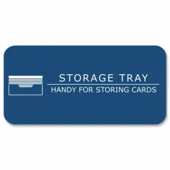 Roaring Spring Trayed Index Cards, Narrow Ruled, 3 x 2.5, 200/Tray, 36/Carton