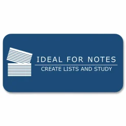 Roaring Spring White Index Cards, 3 x 5, 100 Cards, 36/Carton