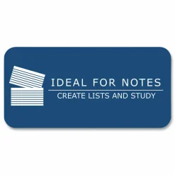 Roaring Spring White Index Cards, Narrow Ruled, 4 x 6, 100 Cards, 36/Carton