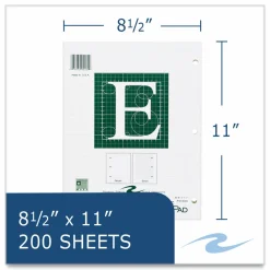 Roaring Spring Engineer Pad, Data Format (1.25