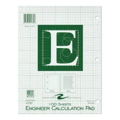 Roaring Spring Engineer Pad, Data Format (0.5