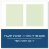 Roaring Spring Engineer Pad, Data Format (0.5" Margin) and Quadrille Rule (5 sq/in, 1 sq/in), (200) Light Green 8.5 x 11 Sheets, 12/Carton