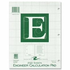 Roaring Spring Engineer Pad, Data Format (0.5