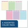 Roaring Spring EnviroShades Legal Notepads, Wide/Legal Rule, (50) Assorted Color 8.5 x 11 Sheets, 36/Carton