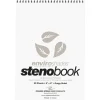 Roaring Spring Enviroshades Steno Books, 6" x 9", Gregg Ruled, 80 Sheets Per Pad, 30% Recycled, Gray, Pack Of 4