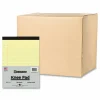 Roaring Spring Stiff-Back Pad, Medium/College Rule, (100) Canary Yellow 8.5 x 11 Sheets, 36/Carton