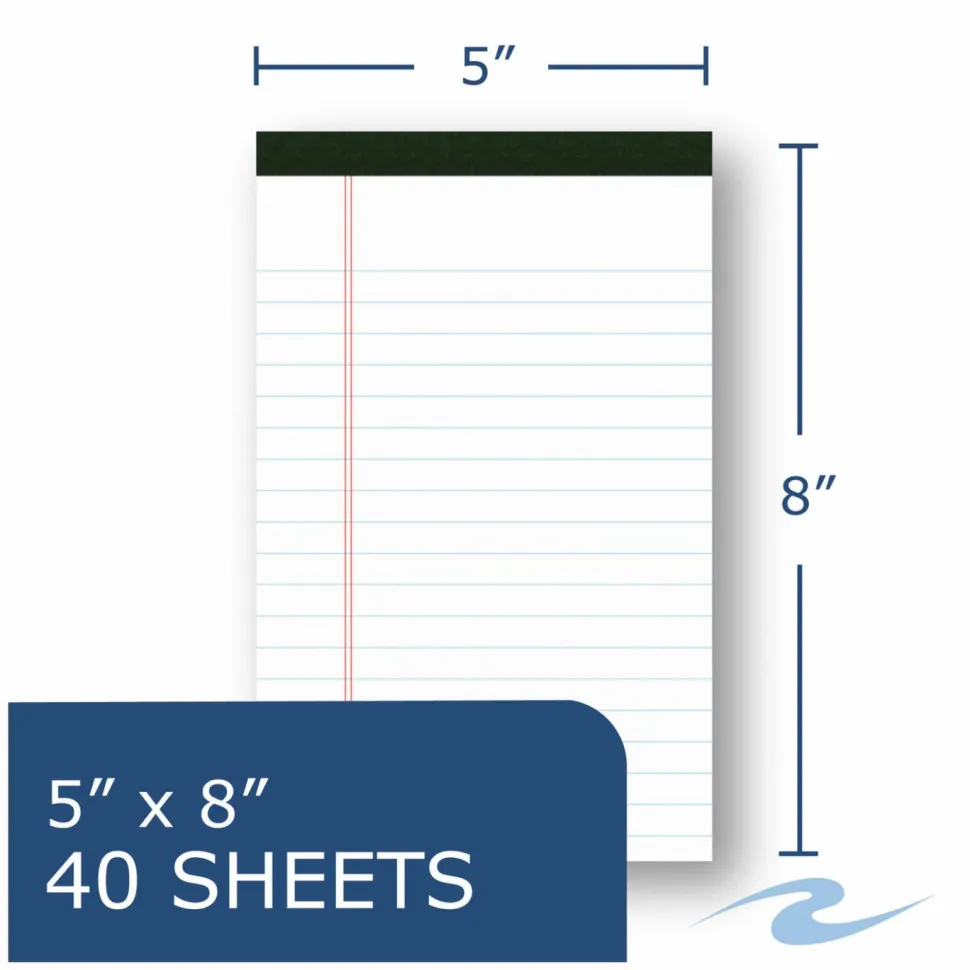 Roaring Spring USDA Certified Bio-Preferred Junior Size Legal Pads
