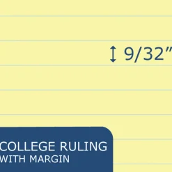 Roaring Spring Wide College Ruled Landscape Legal Pad, 11