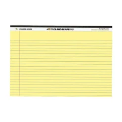 Roaring Spring Wide College Ruled Landscape Legal Pad, 11