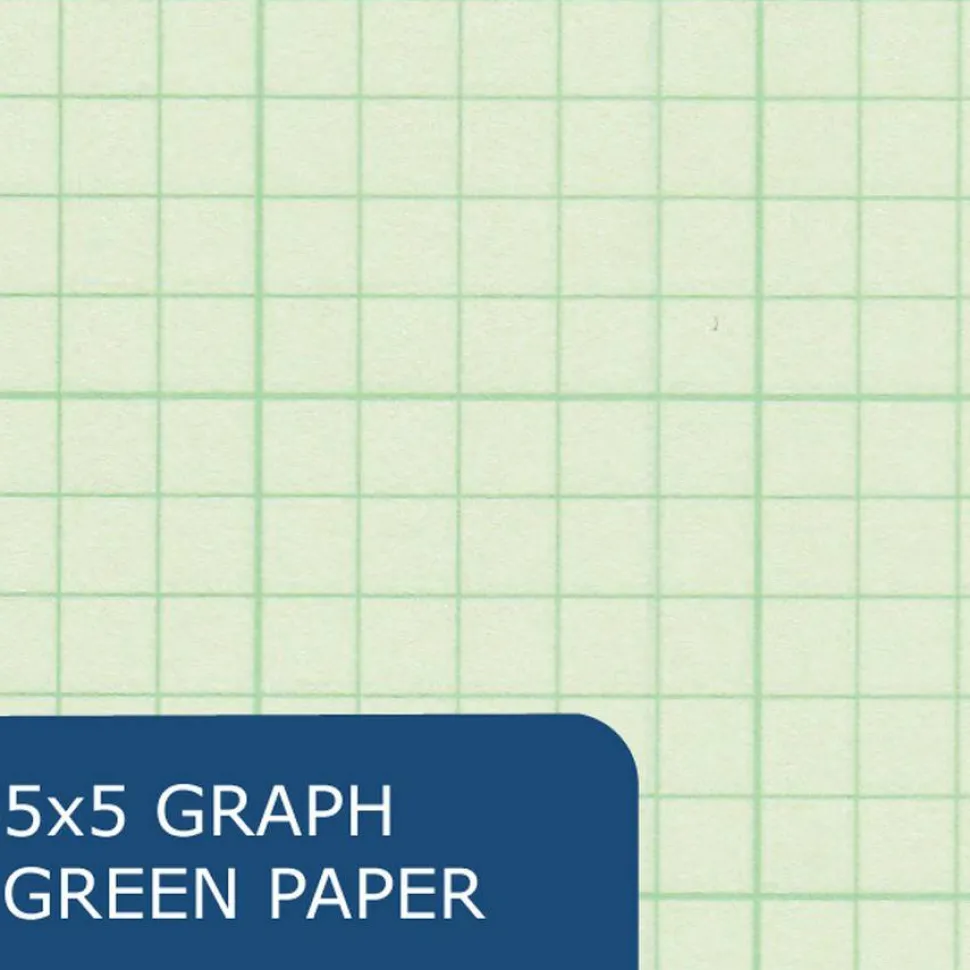 Roaring Spring 5x5 Graph Ruled Spiral Lab Notebook