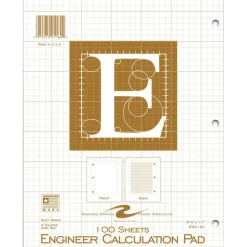 Roaring Spring 5x5 Grid Engineering Pad