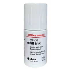 Roll On Ink, 2 Oz, Black