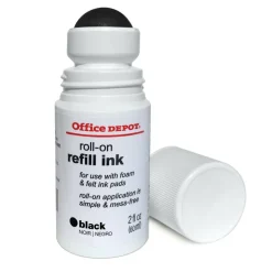 Roll On Ink, 2 Oz, Black