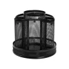 Rolodex Mesh Spinning Sorter, 6 1/4" x 6 1/2", Black