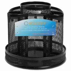Rolodex Mesh Spinning Sorter, 6 1/4