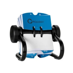 Rolodex Open Metal Single Rotary File, 2 1/4