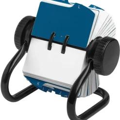 Rolodex Open Metal Single Rotary File, 2 1/4