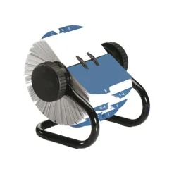 Rolodex Open Metal Single Rotary File, 2 1/4