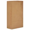 Ross & Wallace Paper Products Grocery Paper Bags, 6# Size, Extra-Heavy-Duty, 50# Basis Weight, 5.88" x 3.63" x 11", Kraft, 500/Bundle