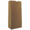 Ross & Wallace Paper Products Grocery Paper Bags, 25# Size, 40# Basis Weight, 8.25" x 5.38" x 18", Kraft, 500/Bundle