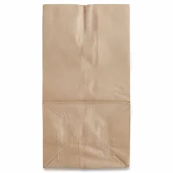 Ross & Wallace Paper Products Grocery Paper Bags, 20# Squat Size, Extra-Heavy-Duty, 60# Basis Weight, 8.13" x 5.88" x 12.5", Kraft, 500/Bundle