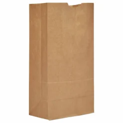 Ross & Wallace Paper Products Grocery Paper Bags, 20# Size, Heavy-Duty, 50# Basis Weight, 8.25