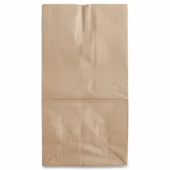 Ross & Wallace Paper Products Grocery Paper Bags, 2# Size, X-Heavy-Duty, 50# Basis Weight, 4.13" x 2.63" x 7.88", Kraft, 250 Bags/Pack, 2 Packs/Bundle