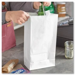 Ross & Wallace Paper Products Grocery Paper Bags, 16# Size, 40# Basis Weight, 7.75