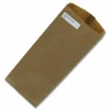 Ross & Wallace Paper Products Grocery Paper Bags, Liquor Pint Size, 35# Basis Weight, 4 x 2.5 x 11.5, Brown, 500/Bundle
