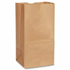 Ross & Wallace Paper Products Grocery Paper Bags, 12# Size, Extra-Heavy-Duty, 60# Basis Weight, 7" x 4.38" x 13.75", Kraft, 500/Bundle