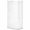 Ross & Wallace Paper Products Grocery Paper Bags, 6# Size, 35# Basis Weight, 5.88" x 3.63" x 11", White, 500/Bundle